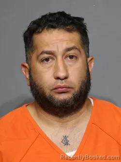 Mugshot of Jesus David Acebo Saenz booked in York County, South Carolina on May 15, 2026