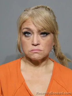 Mugshot of Laura Jeannie Davis booked in York County, South Carolina on June 16, 2026