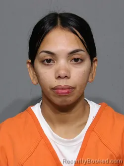 Mugshot of Rhena Apolinaria Lumanda booked in York County, South Carolina on June 28, 2026