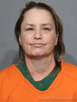 Mugshot of Julie Ellen Chalk booked in York County, South Carolina on June 30, 2026