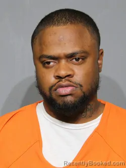 Mugshot of Brandon Rashawn Johnson booked in York County, South Carolina on August 6, 2026