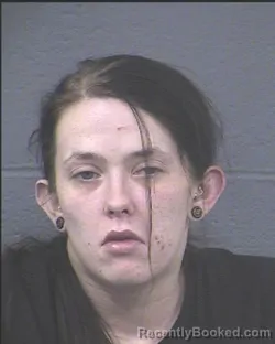 Mugshot of Kylee Renee Kintz booked in Power County, Idaho on September 17, 2026
