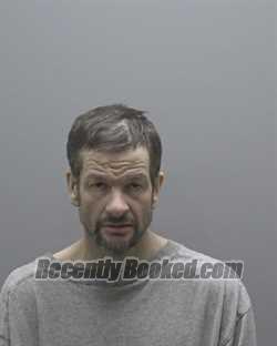 Booking photo from Alamance County, North Carolina