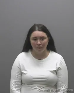 Mugshot of Savanna Ashlyn Pruitt booked in Alamance County, North Carolina on August 6, 2026