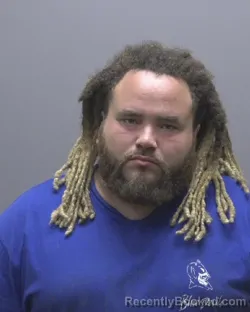Mugshot of Miles Anthony Mcclain booked in Alamance County, North Carolina on October 13, 2026