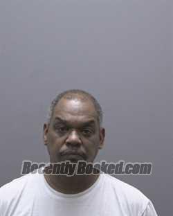 Booking photo from Alamance County, North Carolina