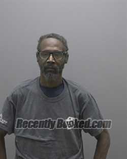 Booking photo from Alamance County, North Carolina