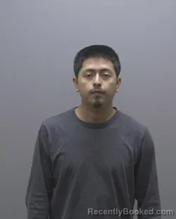 Mugshot of Clemente Pacheco booked in Alamance County, North Carolina on October 22, 2026