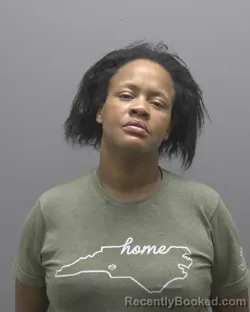 Mugshot of Asia Monique Hester booked in Alamance County, North Carolina on August 29, 2026
