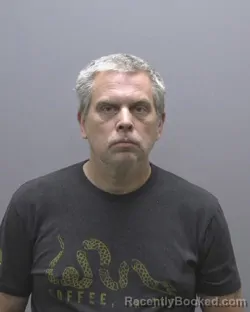 Mugshot of Douglas Lee Funcke booked in Alamance County, North Carolina on October 9, 2026