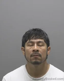 Mugshot of Rolando Estrada Pantaleon booked in Alamance County, North Carolina on October 16, 2026