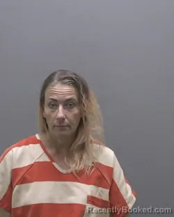 Mugshot of Brandy Leeann Lambert booked in Alamance County, North Carolina on October 8, 2026