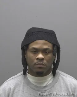 Mugshot of Donnell Vincelle Holley booked in Alamance County, North Carolina on October 12, 2026