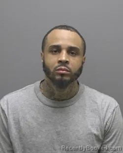 Mugshot of Derrick Jose Ward booked in Alamance County, North Carolina on September 14, 2026