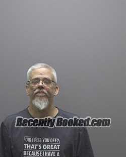 Booking photo from Alamance County, North Carolina