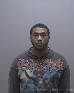 Mugshot of Taquan Jamar Foust booked in Alamance County, North Carolina on October 21, 2026