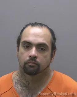 Mugshot of Christopher Wayne Estrada booked in Alamance County, North Carolina on August 10, 2026