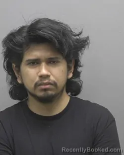 Mugshot of Oscar Flores-Sanchez booked in Alamance County, North Carolina on October 5, 2026