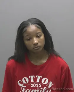 Mugshot of ARIANNA ROSCHELLE MARTIN booked in Alamance County, North Carolina on July 14, 2026