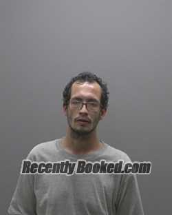 Booking photo from Alamance County, North Carolina