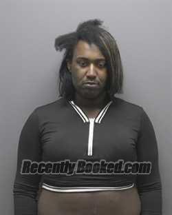 Booking photo from Alamance County, North Carolina