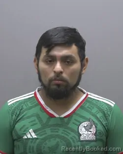 Mugshot of OMAR PAHUA booked in Alamance County, North Carolina on July 6, 2026