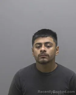 Mugshot of Julio Cesar Barona booked in Alamance County, North Carolina on August 27, 2026