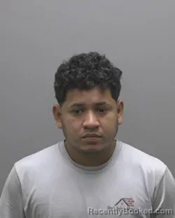 Mugshot of Elvi Javier Turcios-Munoz booked in Alamance County, North Carolina on August 4, 2026