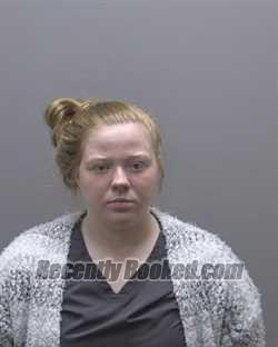 Booking photo from Alamance County, North Carolina