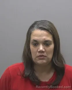 Mugshot of Carissa Lynn Rhew booked in Alamance County, North Carolina on August 21, 2026