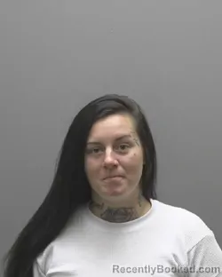 Mugshot of Amber Nicole Thompson booked in Alamance County, North Carolina on August 18, 2026