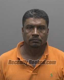 Booking photo from Alamance County, North Carolina