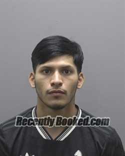 Booking photo from Alamance County, North Carolina