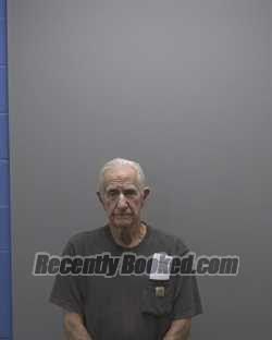 Booking photo from Alamance County, North Carolina