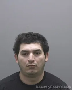 Mugshot of Pedro Anthony Rodriguez booked in Alamance County, North Carolina on October 29, 2026