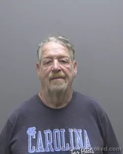 Booking photo from Alamance County, North Carolina