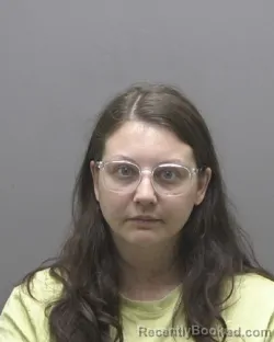 Mugshot of Lauren Sciarratta booked in Alamance County, North Carolina on July 25, 2026