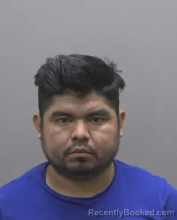 Mugshot of Jose Diaz Gomez booked in Alamance County, North Carolina on July 26, 2026