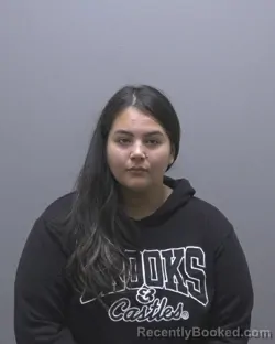 Mugshot of Selena Angulo booked in Alamance County, North Carolina on August 20, 2026