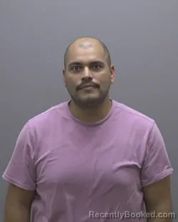 Mugshot of Abraham Camacho-Garcia booked in Alamance County, North Carolina on August 19, 2026