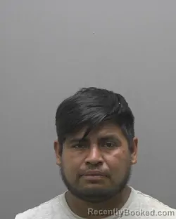 Mugshot of Marcos Rivera Rodriguez booked in Alamance County, North Carolina on August 16, 2026