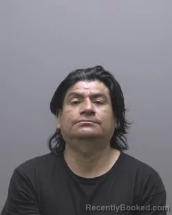Mugshot of Victorino Pimentel-Ruiz booked in Alamance County, North Carolina on August 18, 2026