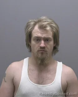 Mugshot of Joshua Ray Galloway booked in Alamance County, North Carolina on August 18, 2026