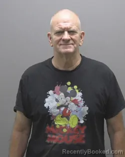 Mugshot of John Brower booked in Alamance County, North Carolina on August 20, 2026