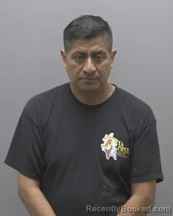 Mugshot of Gaspar Jesus Ramirez booked in Alamance County, North Carolina on August 24, 2026