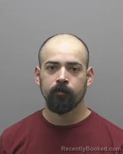 Mugshot of Hector Gonzalez booked in Alamance County, North Carolina on August 30, 2026