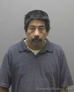 Mugshot of Felix Castaneda Diego booked in Alamance County, North Carolina on October 15, 2026