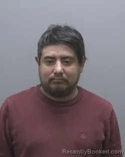 Mugshot of Michel Guerra Fuentes booked in Alamance County, North Carolina on October 24, 2026