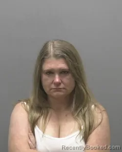 Mugshot of Casey Lynn Fox booked in Alamance County, North Carolina on October 24, 2026