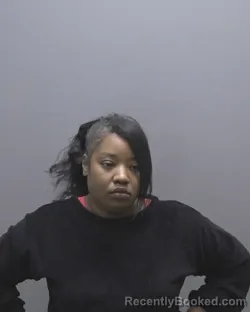 Mugshot of Rasheada Ryann Moody booked in Alamance County, North Carolina on October 18, 2026